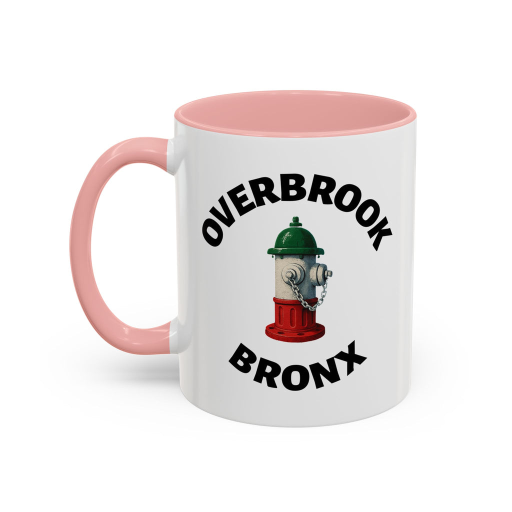 Overbrook Coffee Mug with Fire Hydrant Design, Unique Gift for Italians, Fun Kitchen Decor