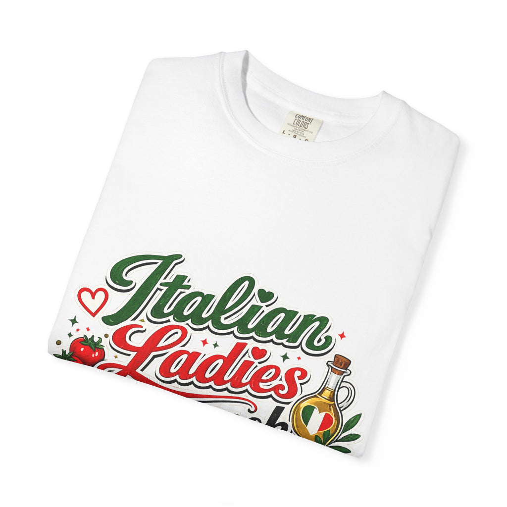 Italian Ladies Can Cook Tee | Street Style, Unisex Fashion, Comfortable Casual Wear
