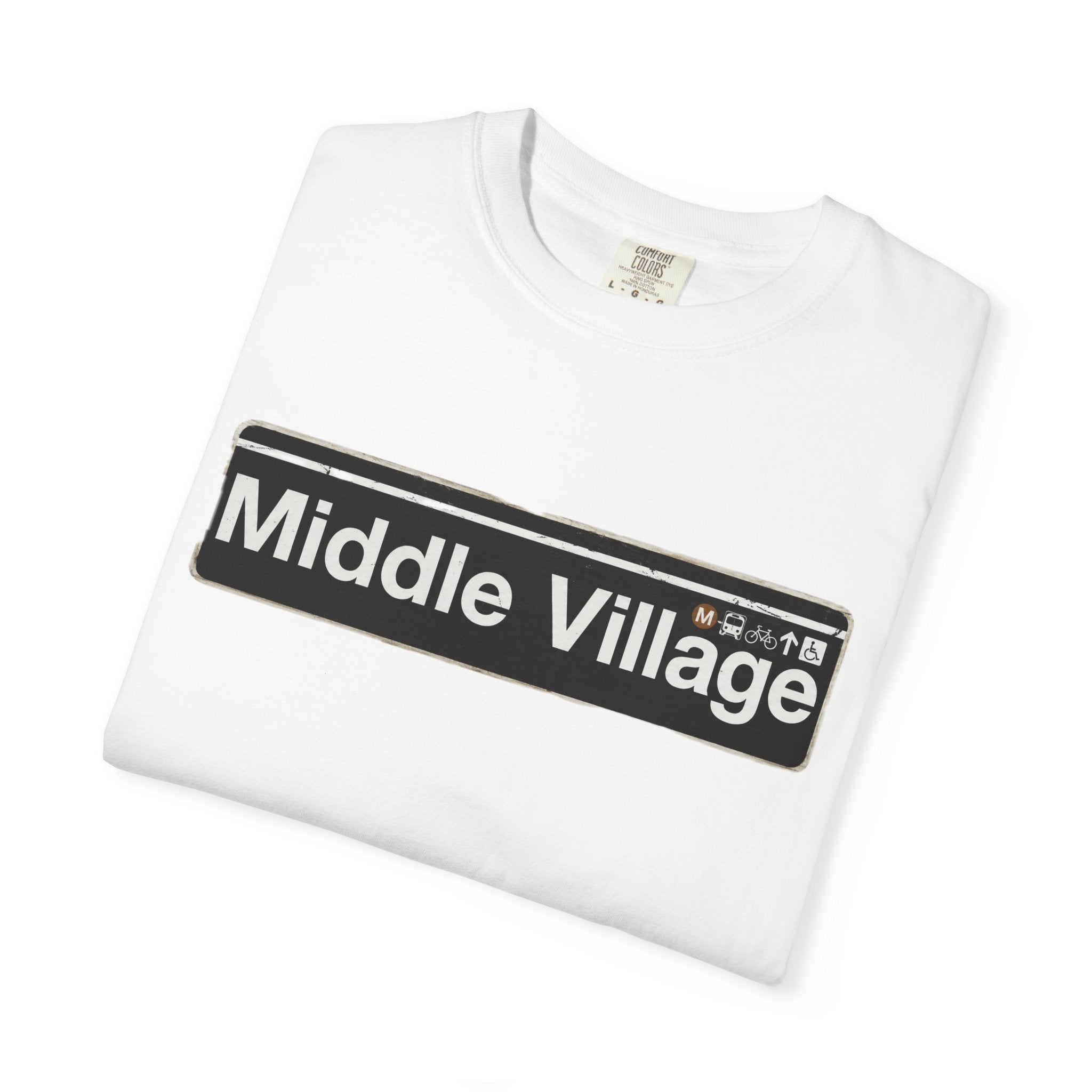 Middle Village Tee | Street Style, Unisex Fashion, Comfortable Casual Wear