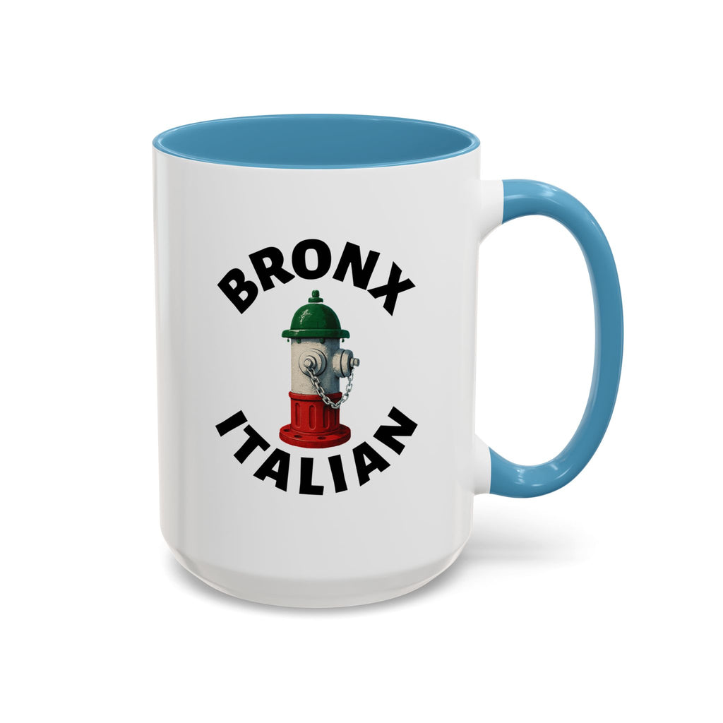 Bronx Coffee Mug with Fire Hydrant Design, Unique Gift for Italians, Fun Kitchen Decor