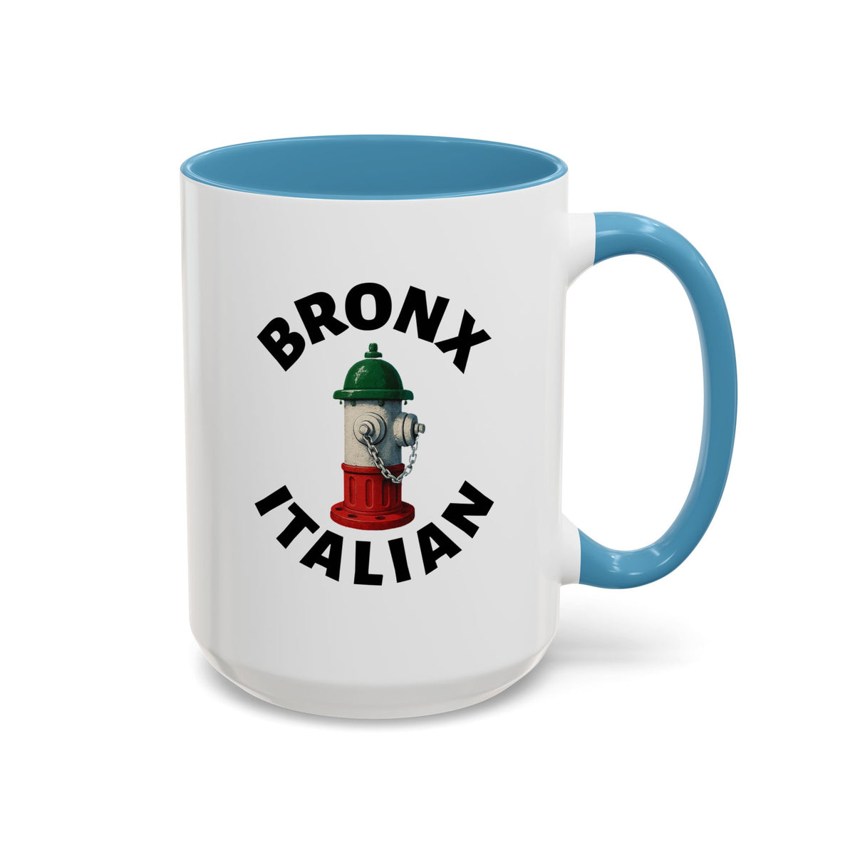 Bronx Coffee Mug with Fire Hydrant Design, Unique Gift for Italians, Fun Kitchen Decor