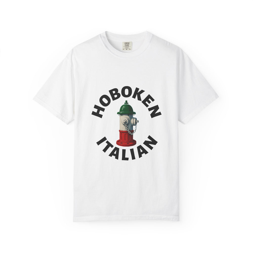 Hoboken Italian Tee | Street Style, Neighbourhood Pride, Unisex Fashion, Comfortable Casual Wear