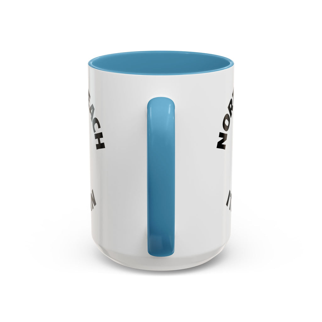 North Beach Coffee Mug with Fire Hydrant Design, Unique Gift for Italians, Fun Kitchen Decor