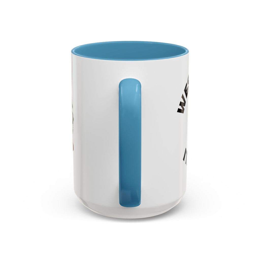 West Coast Coffee Mug with Fire Hydrant Design, Unique Gift for Italians, Fun Kitchen Decor