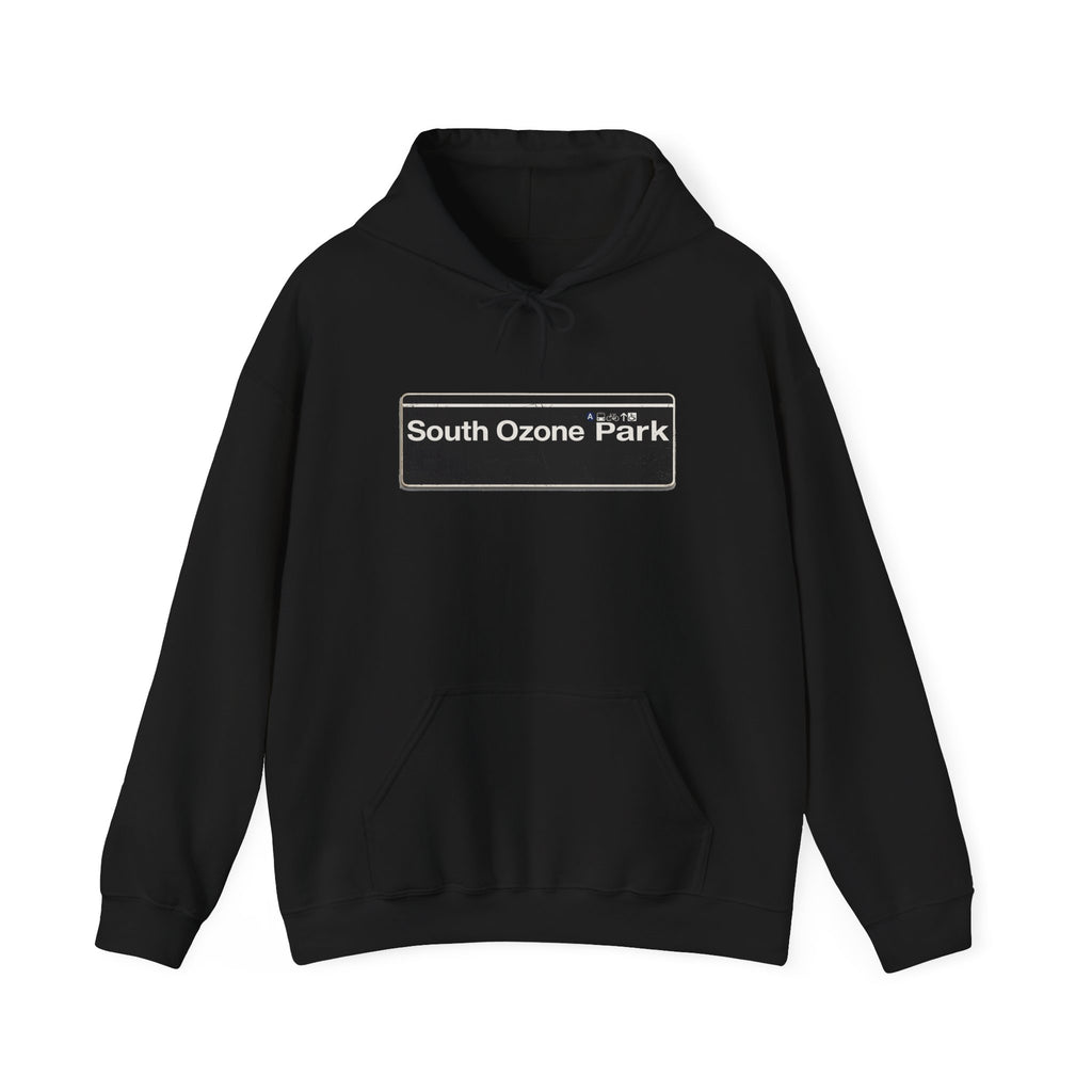 South Ozone Park Hoodie — Italian Flag Script Pullover