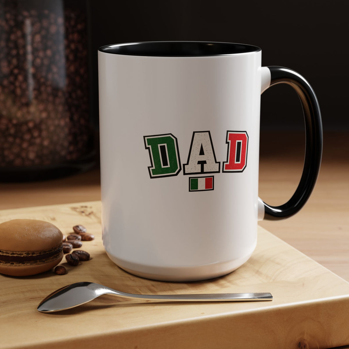 Italian Dad Coffee Mug, Unique Gift for Italians, Fun Kitchen Decor