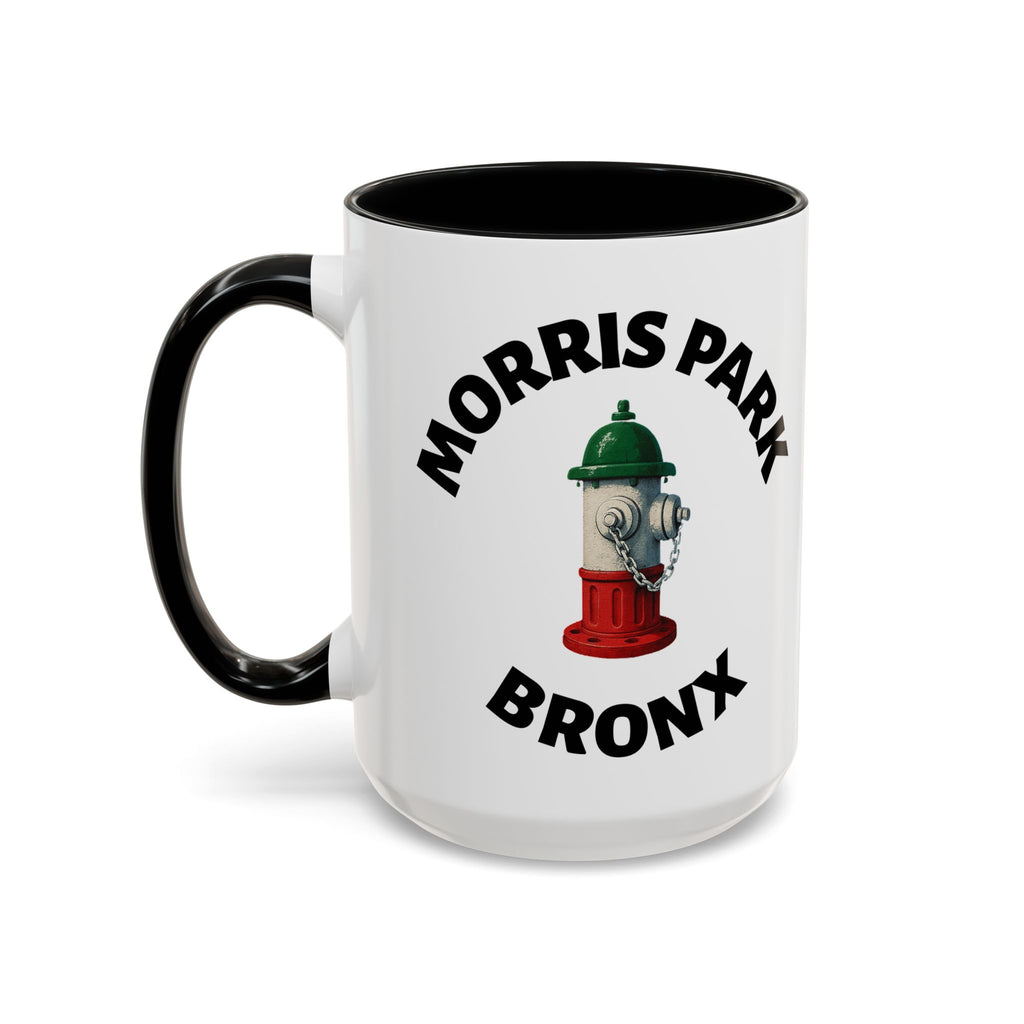 Morris Park Coffee Mug with Fire Hydrant Design, Unique Gift for Italians, Fun Kitchen Decor