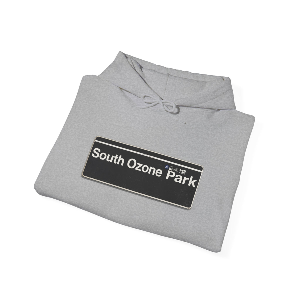 South Ozone Park Hoodie — Italian Flag Script Pullover