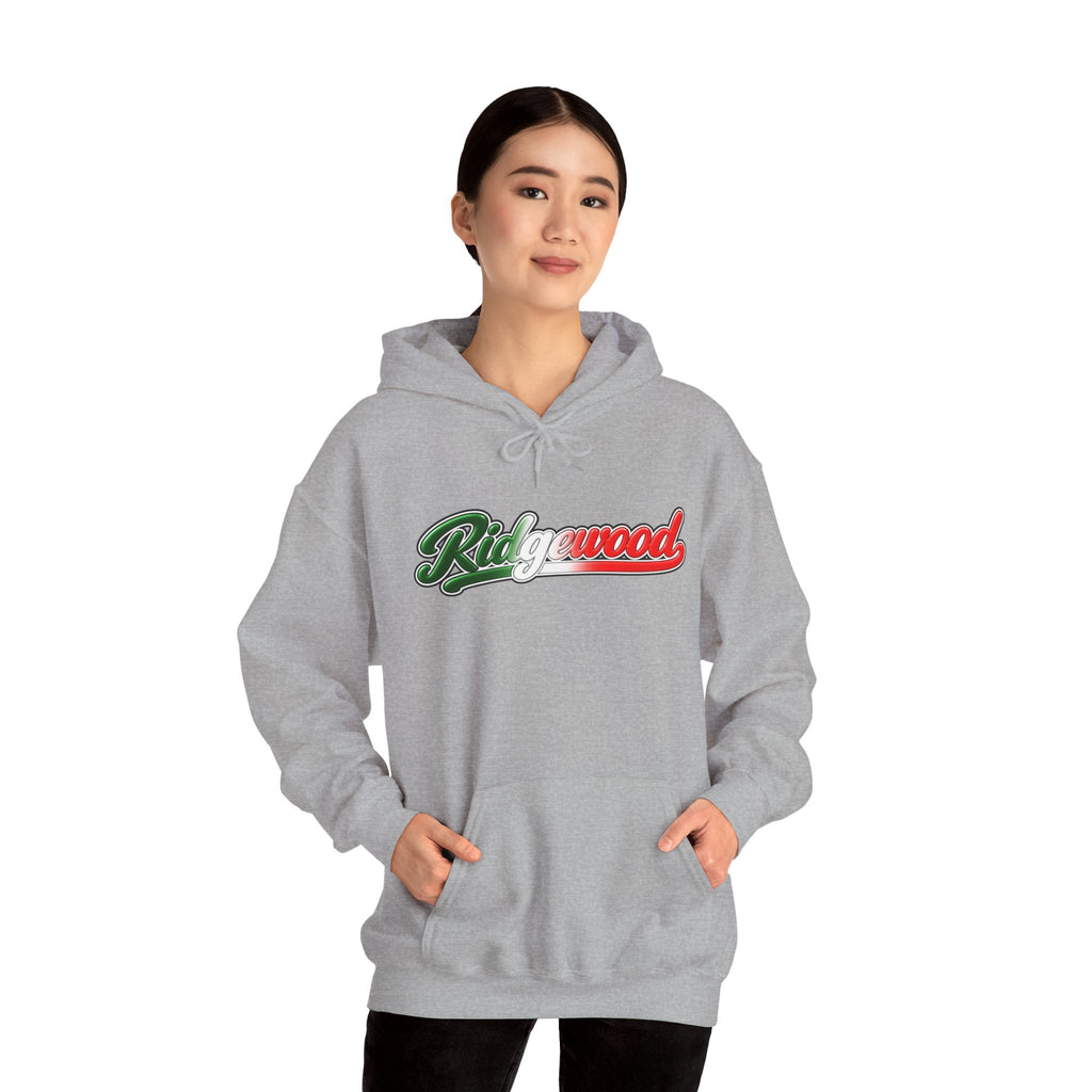 Ridgewood Hoodie — Italian Flag Script Pullover