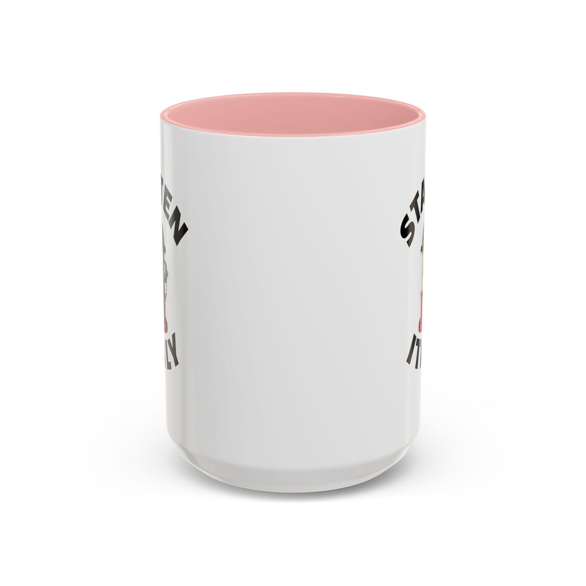 Staten Italy Coffee Mug with Fire Hydrant Design, Unique Gift for Italians, Fun Kitchen Decor