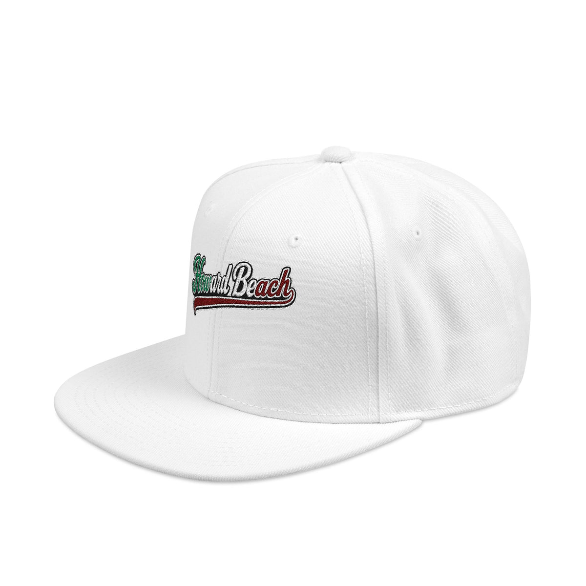 Howard Beach Italian Embroidered Snapback Hat | Street Sign Patch Cap