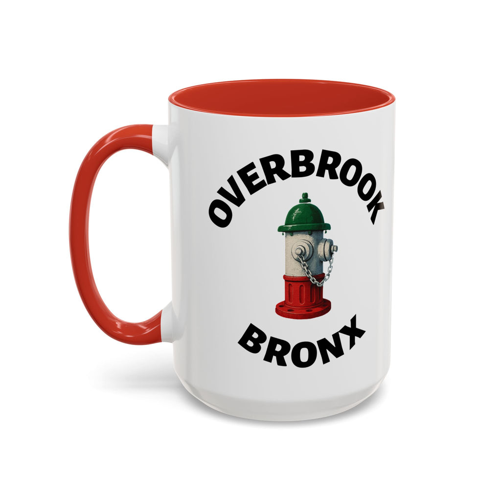 Overbrook Coffee Mug with Fire Hydrant Design, Unique Gift for Italians, Fun Kitchen Decor