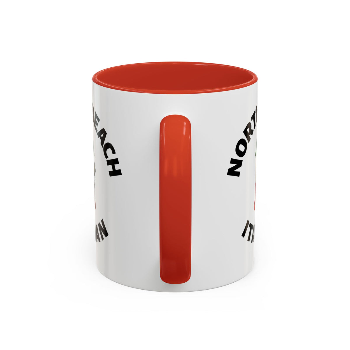 North Beach Coffee Mug with Fire Hydrant Design, Unique Gift for Italians, Fun Kitchen Decor