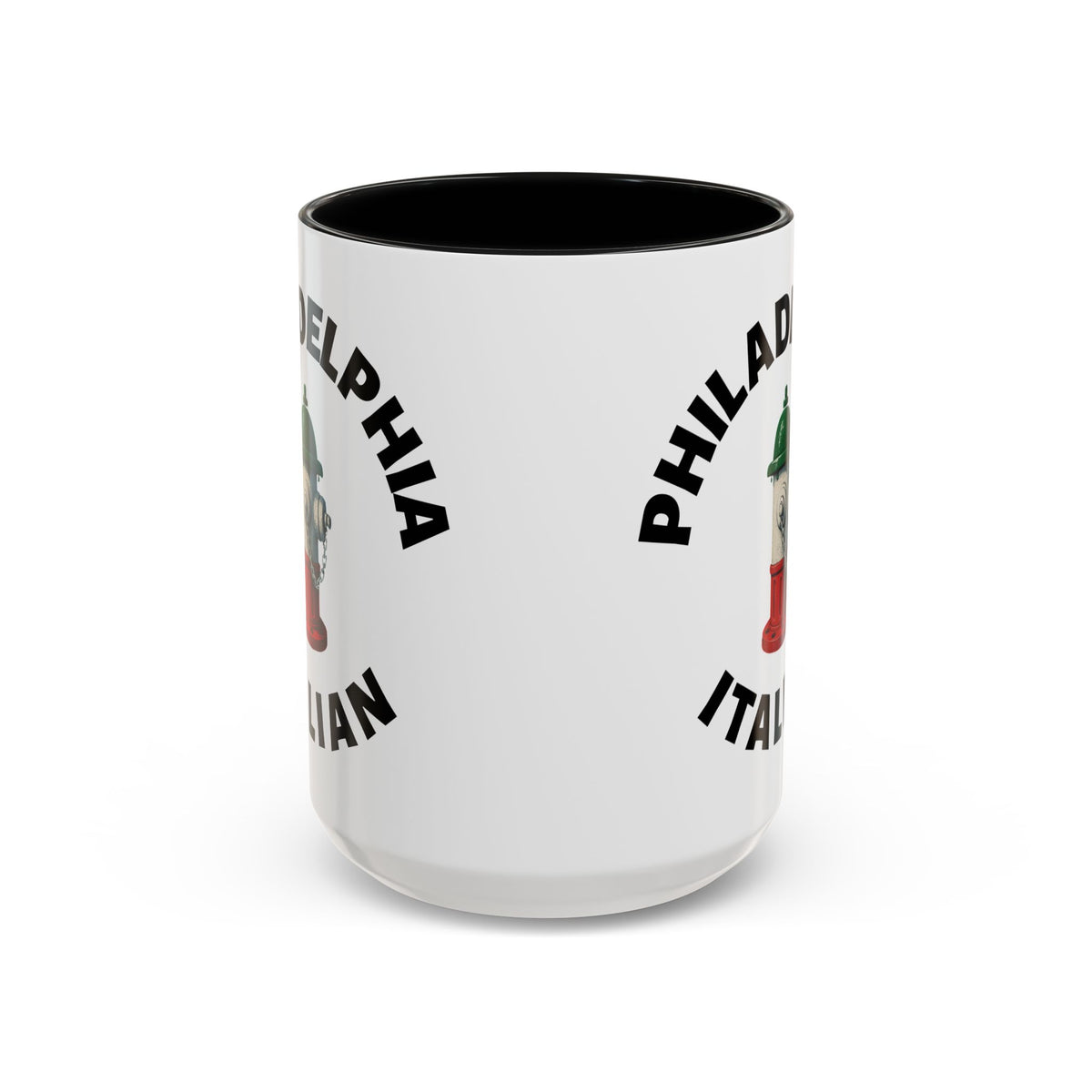 Philadelphia Coffee Mug with Fire Hydrant Design, Unique Gift for Italians, Fun Kitchen Decor