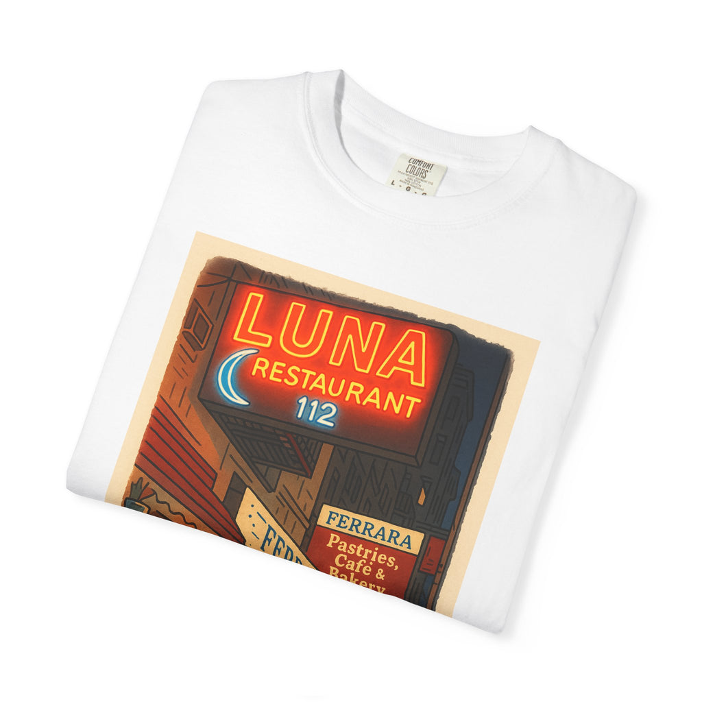 Luna Restaurant Little Italy Tee | Street Style, Unisex Fashion, Comfortable Casual Wear