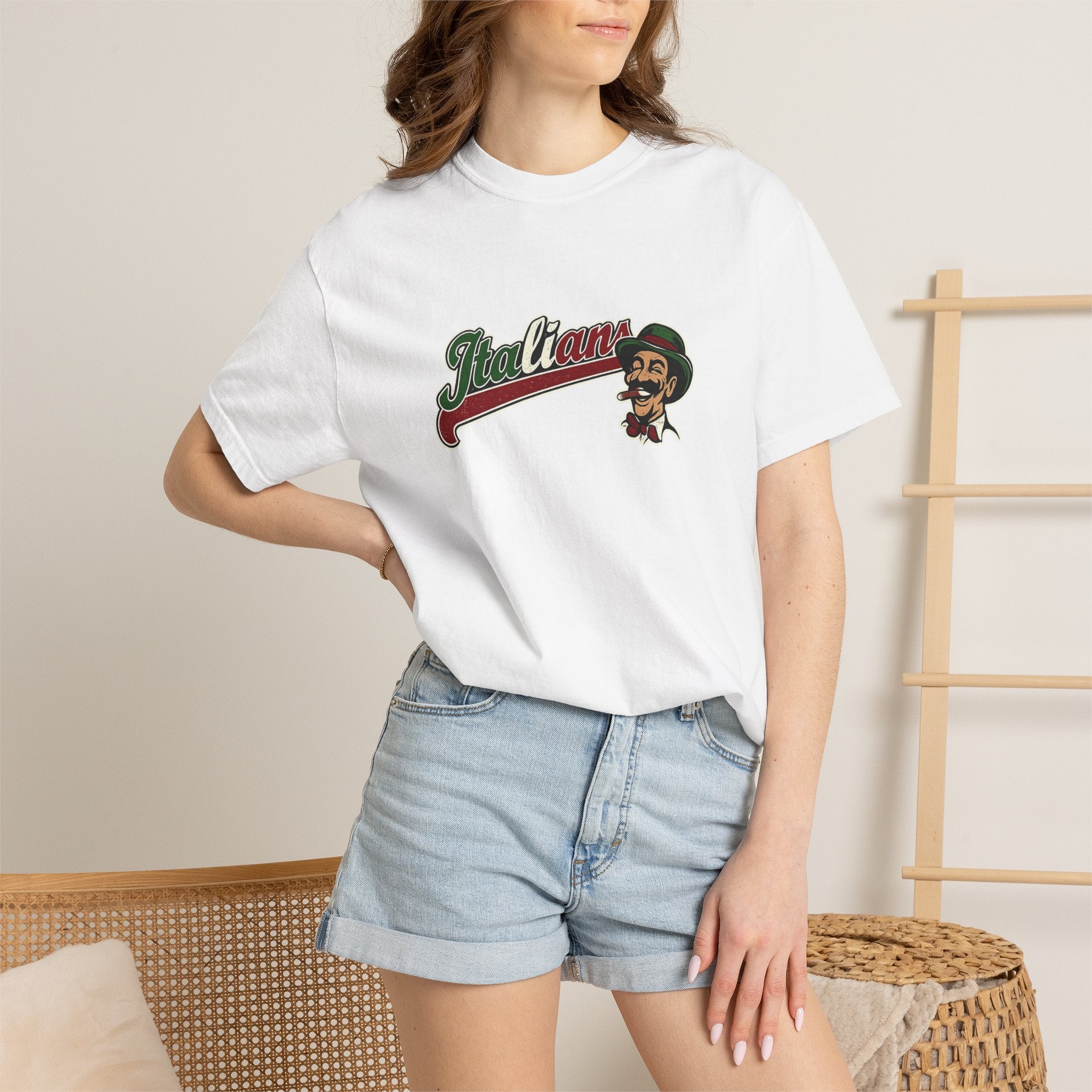Italians Jersey Logo Tee | Street Style, Unisex Fashion, Comfortable Casual Wear
