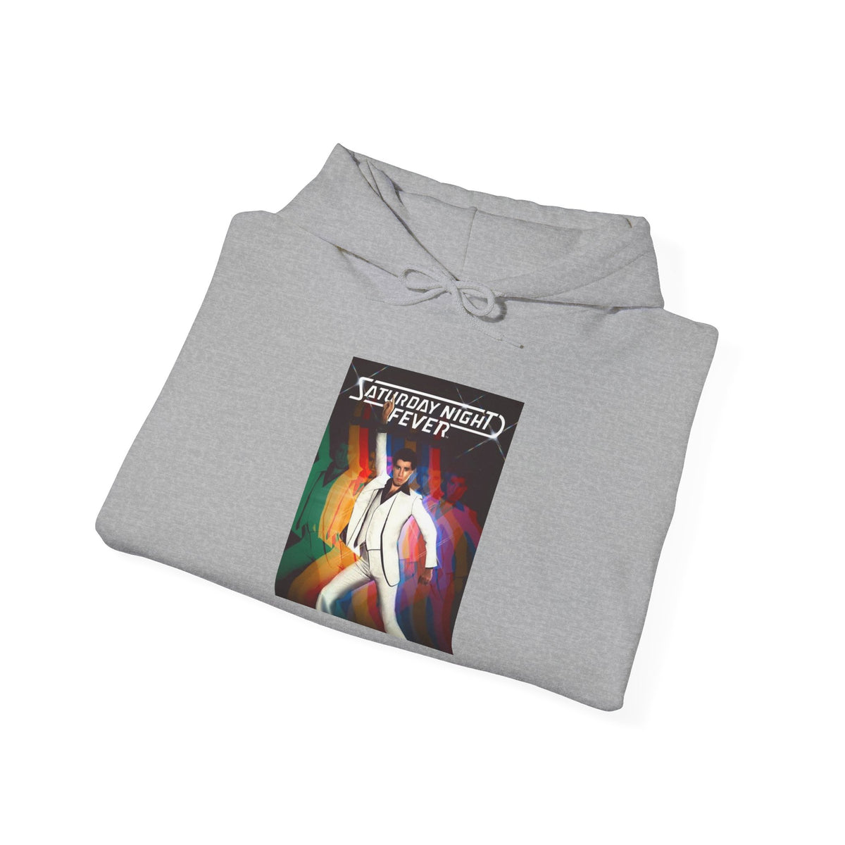 Saturday Night Fever Hoodie — Italian Flag Script Pullover
