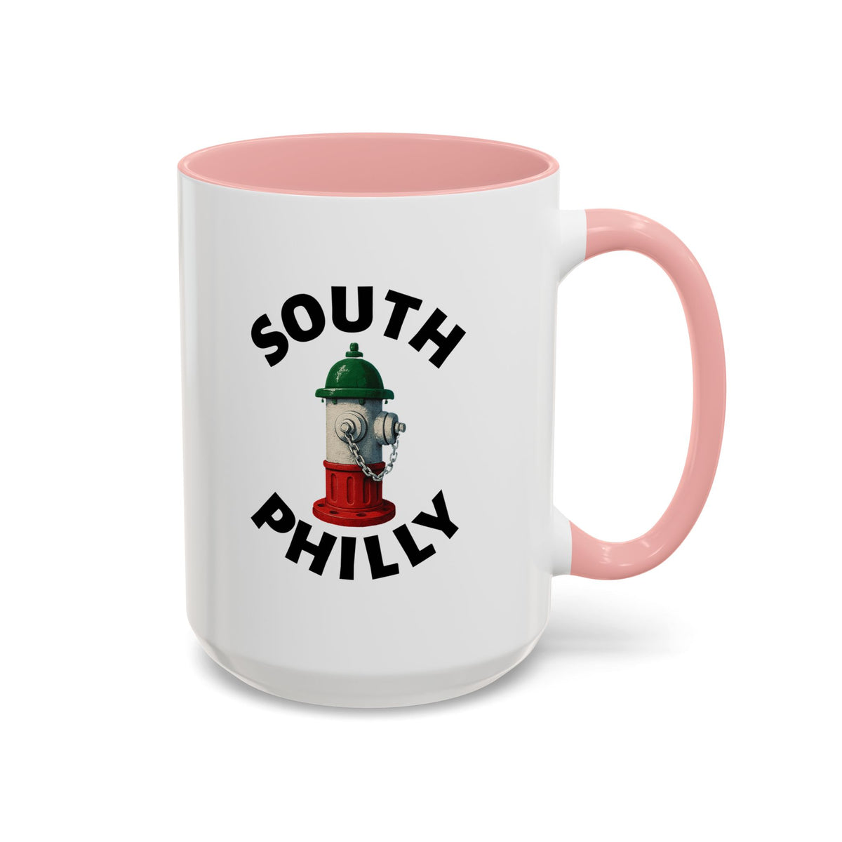 South Philly Coffee Mug with Fire Hydrant Design, Unique Gift for Italians, Fun Kitchen Decor