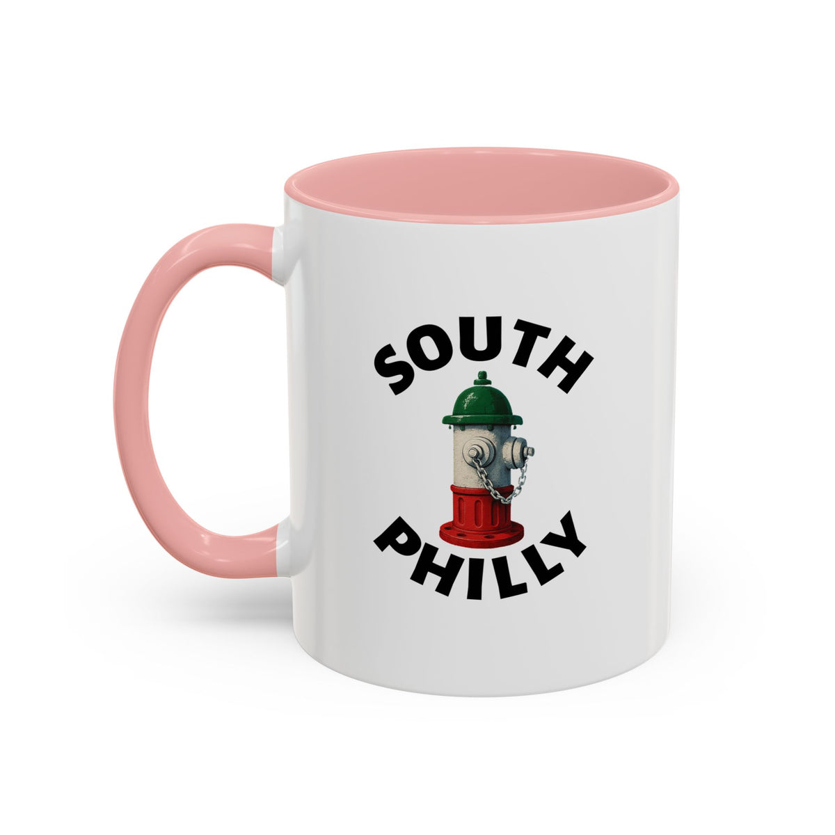 South Philly Coffee Mug with Fire Hydrant Design, Unique Gift for Italians, Fun Kitchen Decor