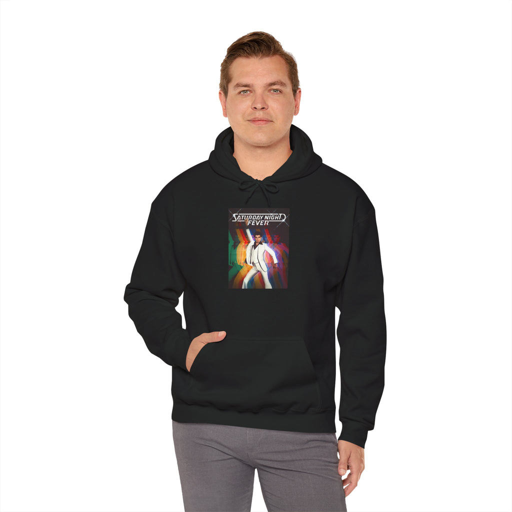 Saturday Night Fever Hoodie — Italian Flag Script Pullover