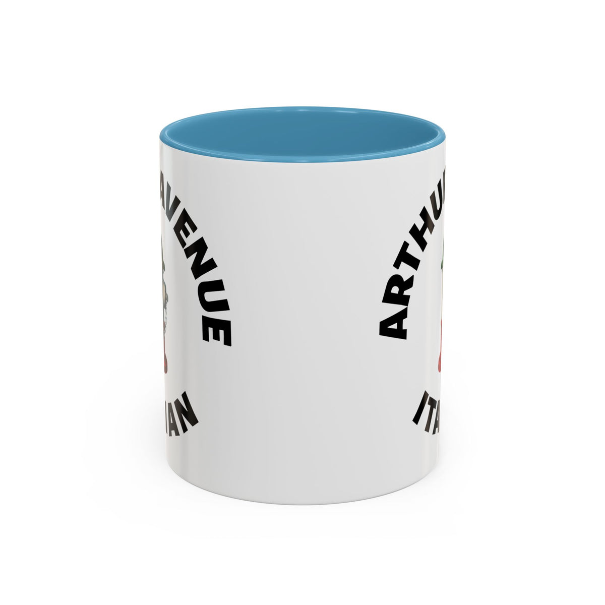 Arthur Avenue Coffee Mug with Fire Hydrant Design, Unique Gift for Italians, Fun Kitchen Decor