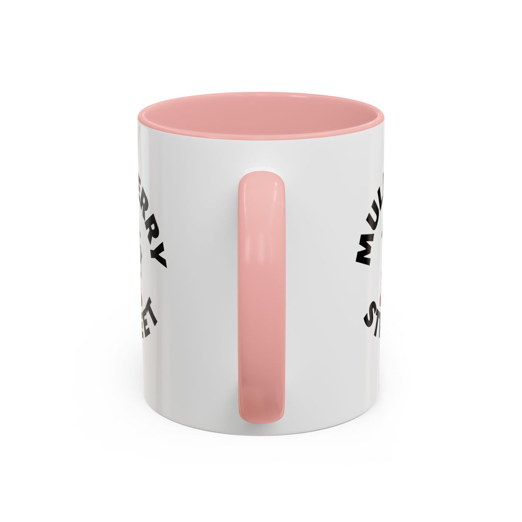 Mulberry Street Coffee Mug with Fire Hydrant Design, Unique Gift for Italians, Fun Kitchen Decor