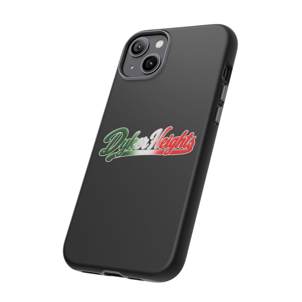 Dyker Heights Black Phone Case, Tough Cases for iPhone, Gift for Italians, Stylish Phone Cover, Unique Phone Accessory